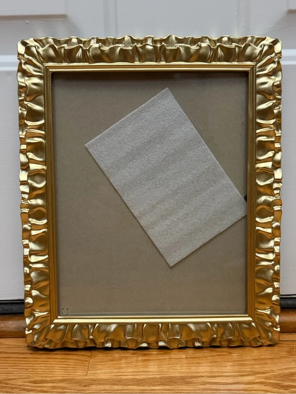 Rachel Zoe Gold Ruffle 8x10 Picture Frame | Sculptural Glam Decor